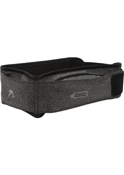 Koşu Kemeri Çoklu Cepler Koşu Bel Çantası 60-85CM Ayarlanabilir Rahat Açık Siyahnj (Yurt Dışından)