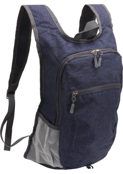 Hafif Packable Sırt Çantası Su Geçirmez Seyahat Yürüyüş Sırt Çantası Açık Spor Katlanabilir Sırt Çantası Koyu Mavi (Yurt Dışından)