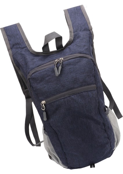 Hafif Packable Sırt Çantası Su Geçirmez Seyahat Yürüyüş Sırt Çantası Açık Spor Katlanabilir Sırt Çantası Koyu Mavi (Yurt Dışından)