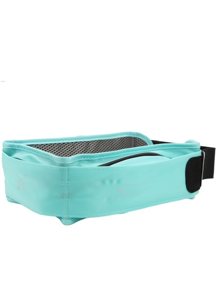 Koşu Kemeri Çoklu Cepler Koşu Bel Çantası 60-85CM Ayarlanabilir Rahat Açık Gök Mavisi (Yurt Dışından)