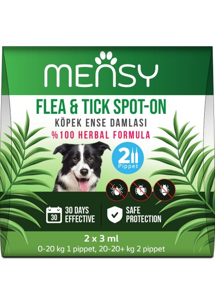 Köpekler Için Deri Bakım Dış Ense