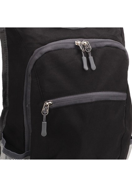 Hafif Packable Sırt Çantası Su Geçirmez Seyahat Yürüyüş Sırt Çantası Açık Spor Katlanabilir Sırt Çantası Siyah (Yurt Dışından)