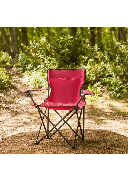 Kamp Sandalyesi Kırmızı