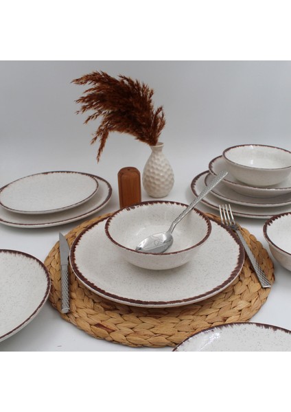 Sahra 16 Parça Yemek Takımı