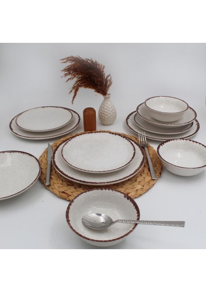 Sahra 16 Parça Yemek Takımı