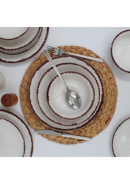 Sahra 16 Parça Yemek Takımı