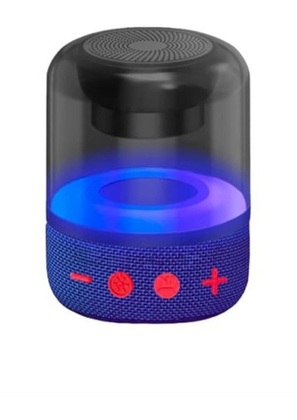 Yeni Nesil Kablosuz Işıklı Taşınabilir Bluetooth Hoparlör Sd Kart Flash Bellek Girişli