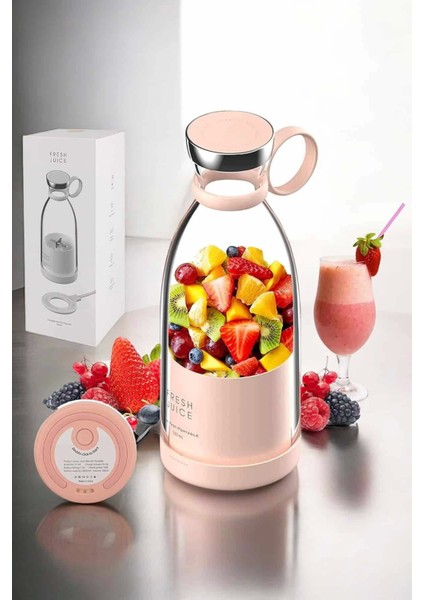 El Blender Taşınabilir Meyve Blender Şarj Edilebilir Taşınabilir Blender Elektrikli