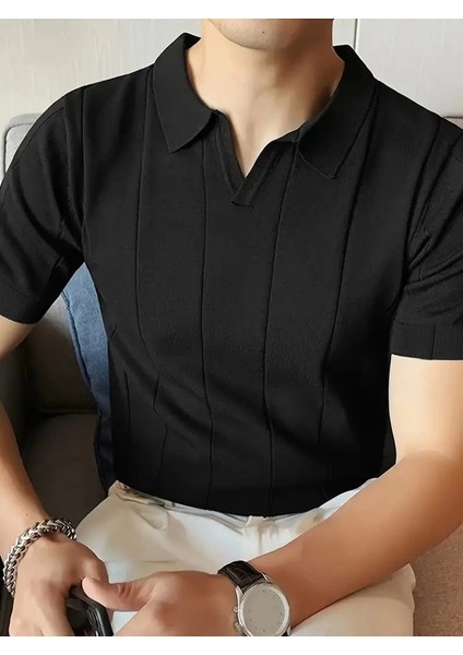 Erkek Kısa Kollu Polo Yakalı Triko Tshirt fiyatları