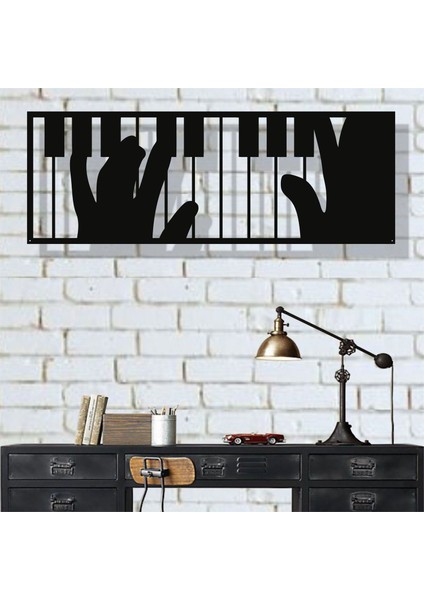 Piyano Metal Tablo