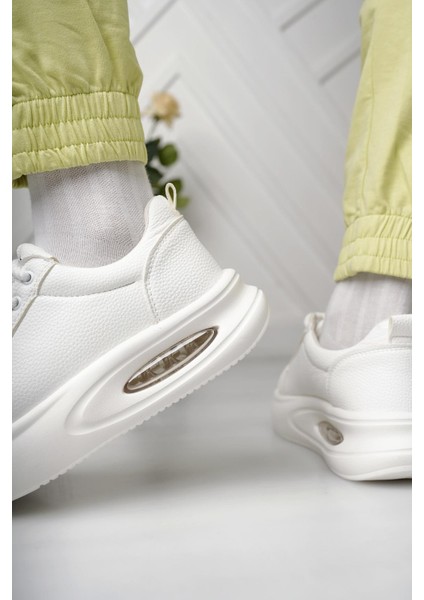 Dvm 5750 Beyaz Havalı Taban Kadın Sneakers modelleri