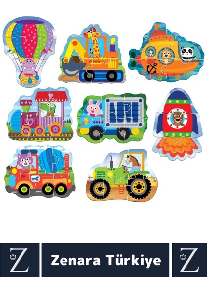 Eğitici Çocuk El Göz Koordinasyonu Araçları Tanıma Zeka Gelişimi Eğlenceli Beginner Puzzle Araçlar