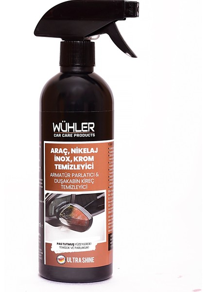 Araç Nikelaj , Inox , Krom Temizleyici