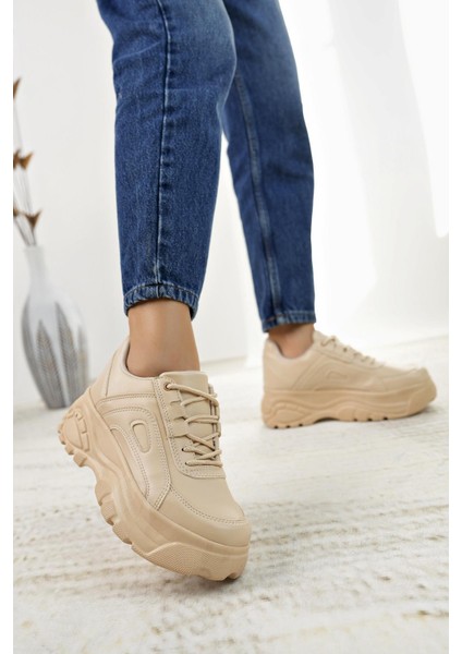 Neyna 190 Bej Kadın Sneakers
