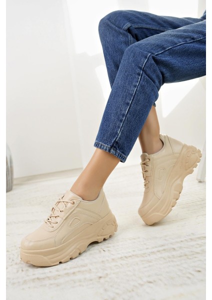 Neyna 190 Bej Kadın Sneakers fiyatları