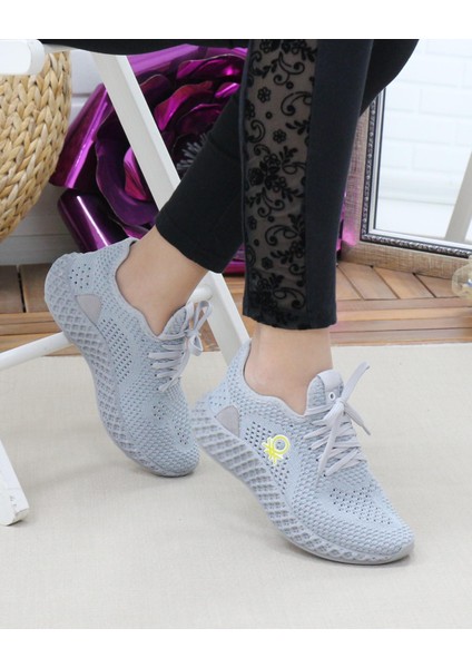 30009 A.gri Triko Örgü Unisex Sneakers modelleri