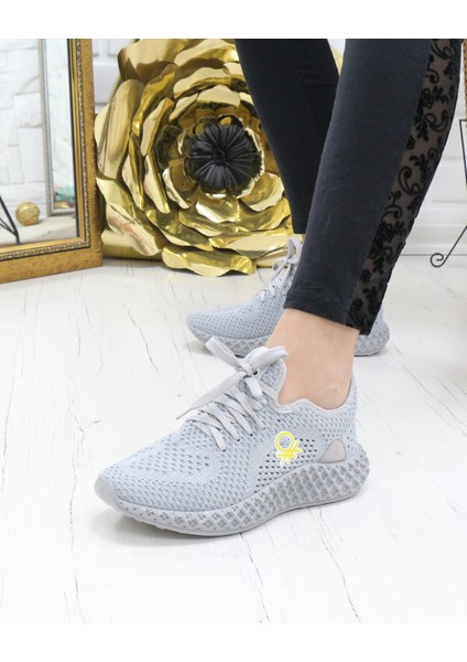 30009 A.gri Triko Örgü Unisex Sneakers fırsatları