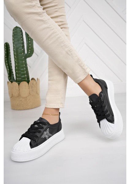 Dvm 7100 Siyah Beyaz Kadın Sneakers modelleri