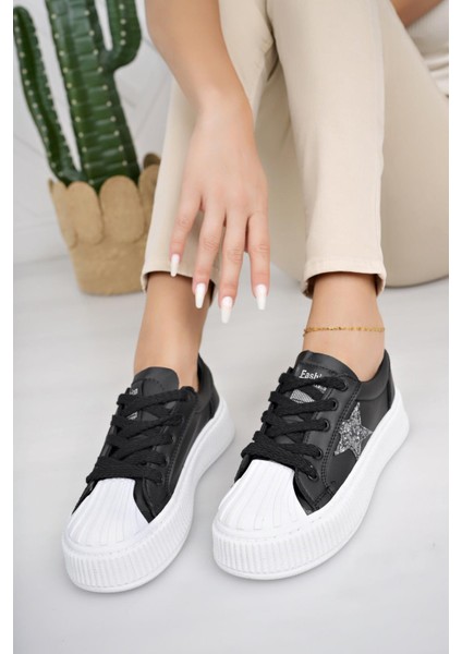Dvm 7100 Siyah Beyaz Kadın Sneakers fırsatları