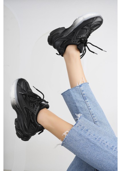 11120 Siyah Memory Foam Kadın Sneakers fiyatları