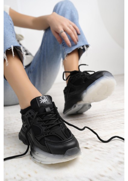 11120 Siyah Memory Foam Kadın Sneakers modelleri