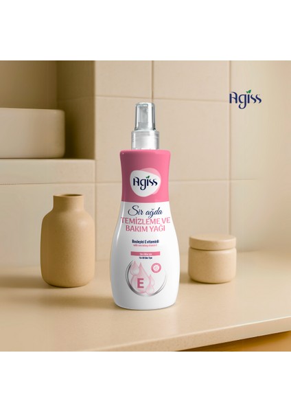 Agiss Sır Ağda Temizleme ve Masaj Yağı 150 ml