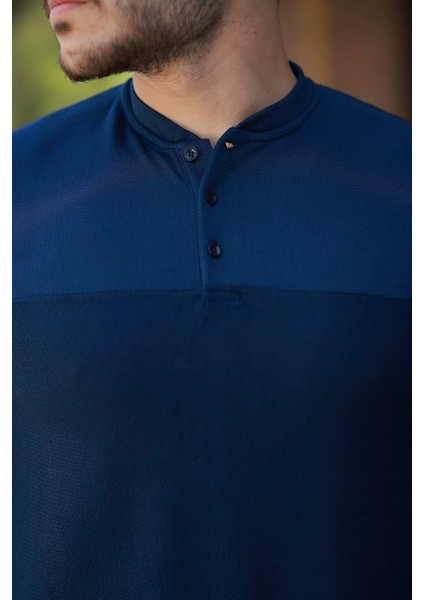 Erkek Hakim Yakalı Kısa Kollu Pamuklu T-Shirt modelleri