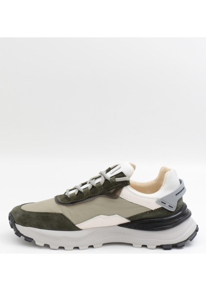 2423 Yeşil Süet&tekstil Günlük Erkek Sneakers modelleri