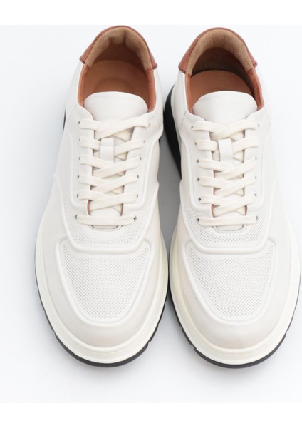 2228 Beyaz Hakiki Deri Günlük Erkek Sneakers fırsatları