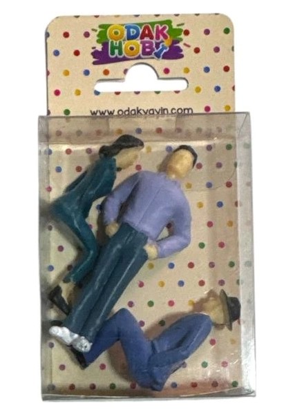 1/25 Boyalı Insan Modeli - Tekli