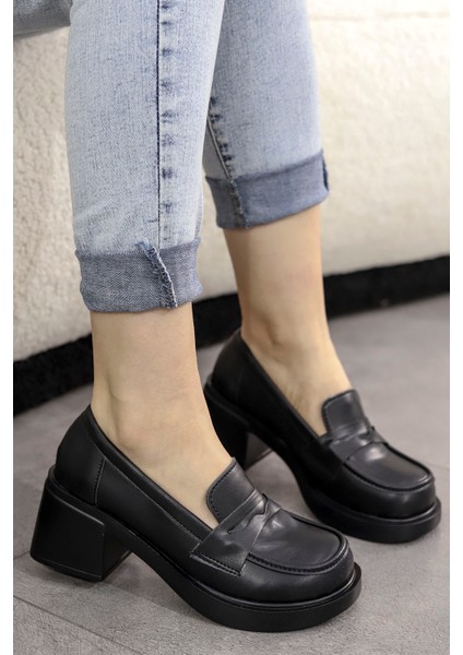 Msn 506 Topuklu Loafer