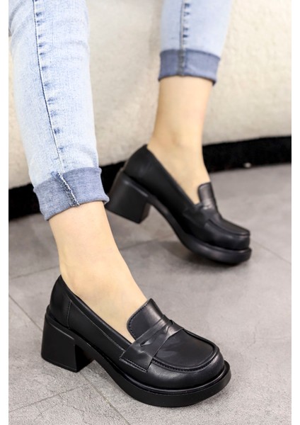 Msn 506 Topuklu Loafer modelleri
