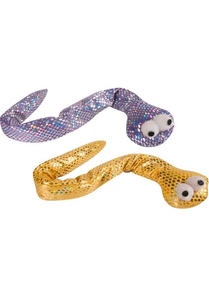Karlıe Peluş Yılan 39X5X4CM Karışık Renkli