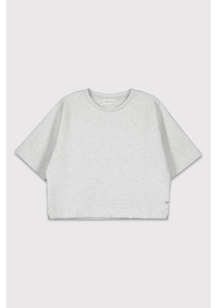 Boxy Fit Reglan Kol Tshirt