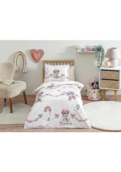 Minnie Mouse Bowties Disney Lisanslı Bebek Nevresim Takımı fırsatları