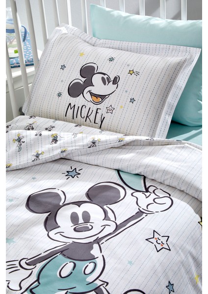 Mickey Mouse Good Night Disney Lisanslı Bebek Nevresim Takımı 0247 modelleri
