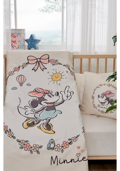 Minnie Mouse Sunshine Disney Lisanslı Bebek Nevresim Takımı fiyatları