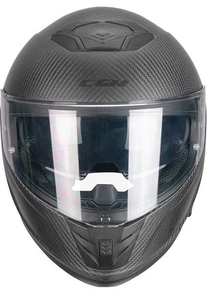 361C Avent Pro Full Carbon Kapalı Kask Mat Karbon - L