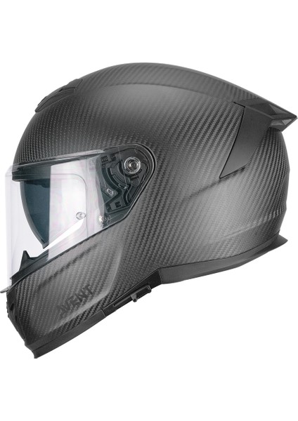 361C Avent Pro Full Carbon Kapalı Kask Mat Karbon - L
