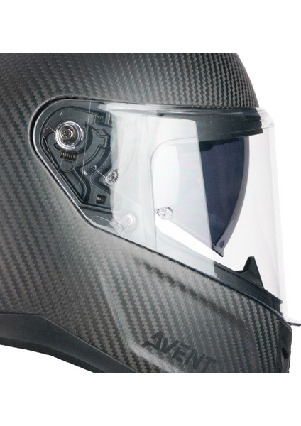 361C Avent Pro Full Carbon Kapalı Kask Mat Karbon - L