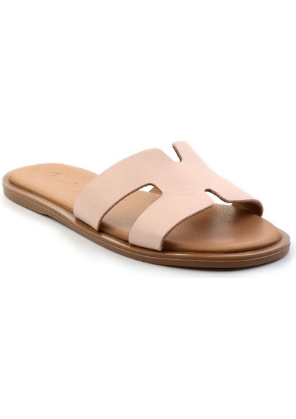 Nude Leather Kadın Terlik K04507430003 fiyatları
