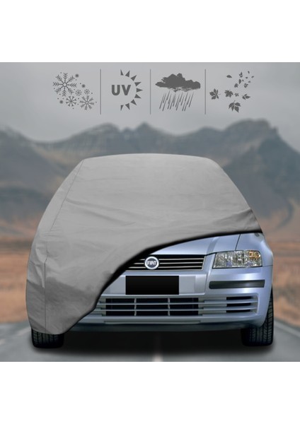 Fiat Stilo Oto Branda Su Geçirmez Miflonlu Araba Brandası Klipsli Araba Çadırı