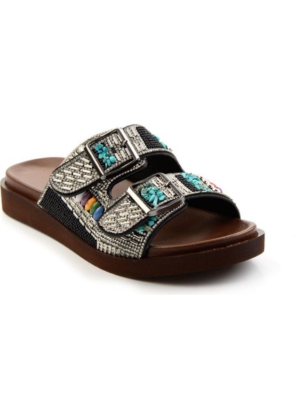 Siyah Kadın Terlik K04823121187 fiyatları