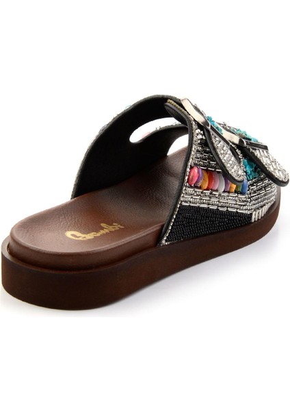 Siyah Kadın Terlik K04823121187 modelleri