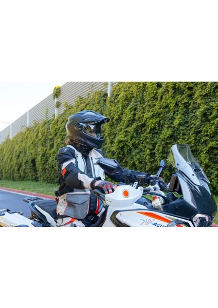 RPHA60 Quid Mc5 Kapalı Motosiklet Kaskı Siyah Gri