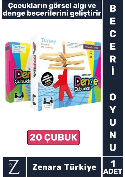 Eğitici El Göz Koordinasyonu Denge Görsel Algı Geliştirici Eğlenceli Çocuk Oyun Denge Çubukları