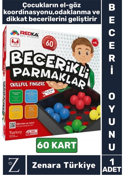 Eğitici El Göz Koordinasyonu Odaklanma Beceri Geliştirici Eğlenceli Çocuk Oyun Becerikli Parmaklar