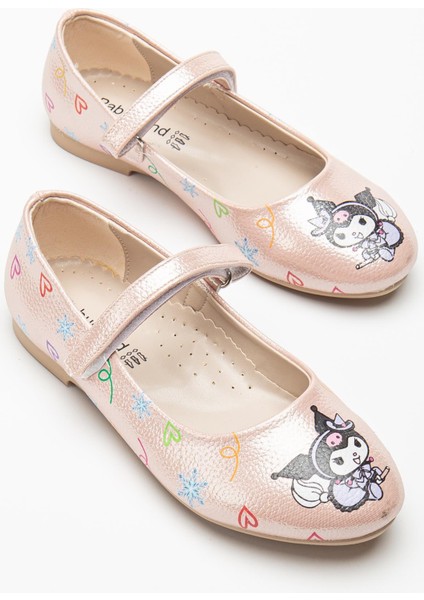 Iç Tabanı Ortopedik Kız Çocuk Kuromi Figürlü Babet