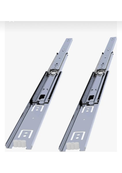 Teleskopik Bilyalı Ray 45 Mm, 50 cm (1 Takım)