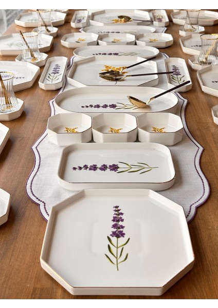 Kahvaltı Takımı Mimoza 76 Parça 12 Kişilik